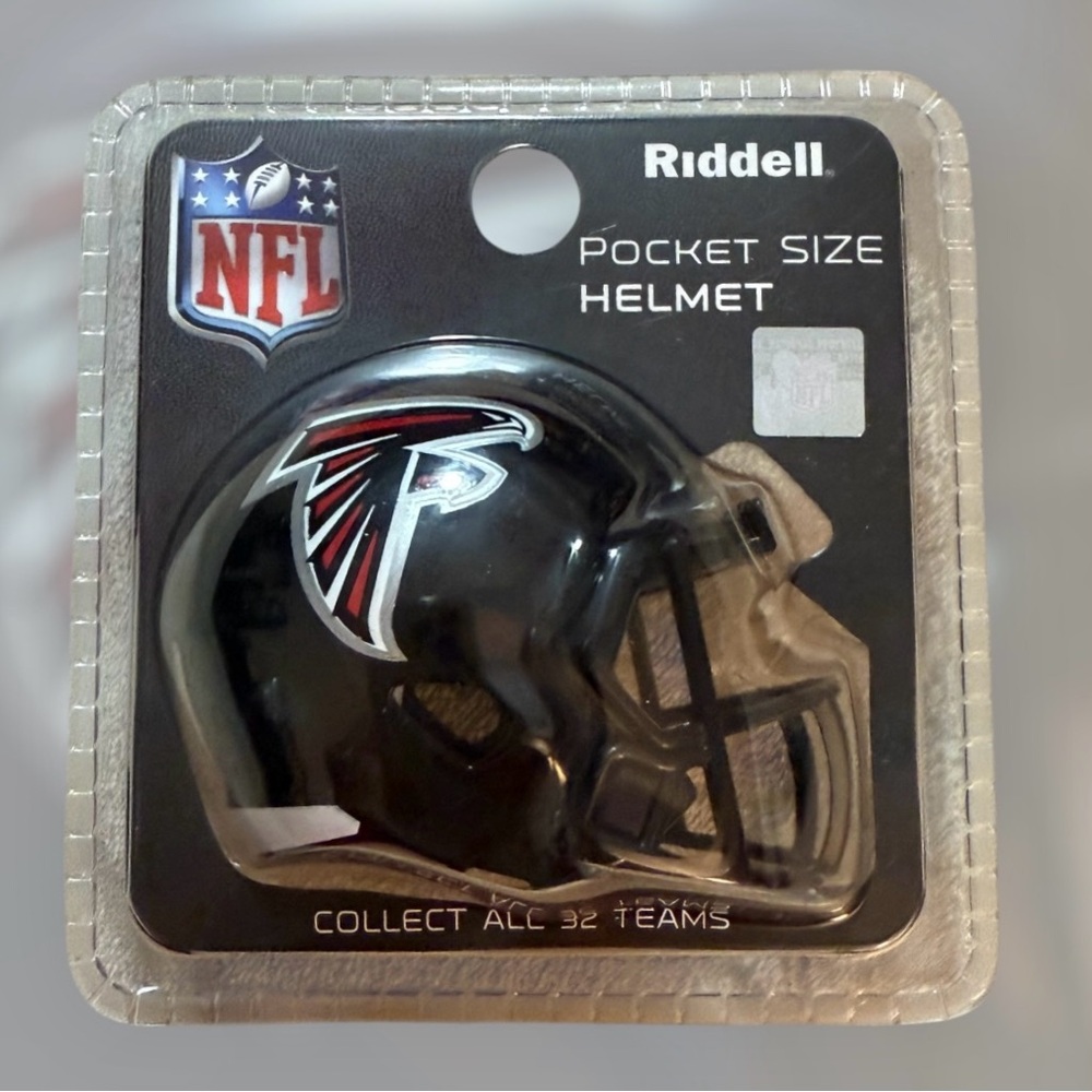 NFL Atlanta Falcons Officially Licensed
 pocket-sized helmet